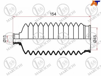 659 р. Пыльник рулевой рейки                                                                                MARUICHI 03-086  с доставкой в г. Керчь. Увеличить фотографию 1