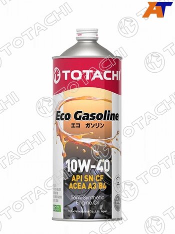 1 169 р. Масло моторное полусинтетическое TOTACHI Eco Gasoline 10W-40 SNCF, A3B4 1л TOTACHI 10901  с доставкой в г. Керчь. Увеличить фотографию 1