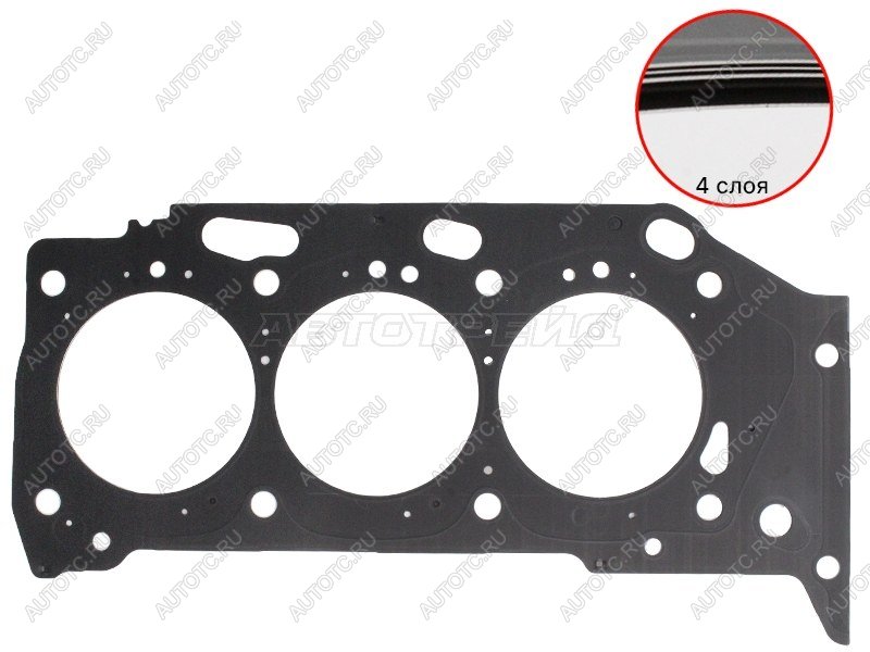3 479 р. Прокладка ГБЦ 2GRFKS LH TOYOTA Toyota Camry XV70 дорестайлинг (2017-2021)  с доставкой в г. Керчь