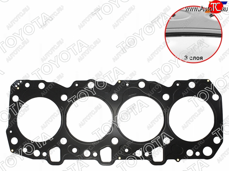 7 649 р. Прокладка головки блока 1KZTE (MARK 3) 4RUNNERHIACEHILUXSURFLAND CRUISER 93- TOYOTA 11115-67050-03  с доставкой в г. Керчь