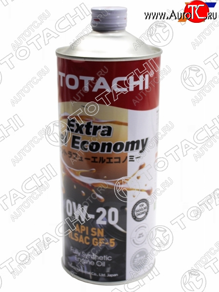 1 499 р. Масло моторное синтетическое TOTACHI Extra Fuel Economy 0W-20 SN, GF-5 1л TOTACHI 11401  с доставкой в г. Керчь