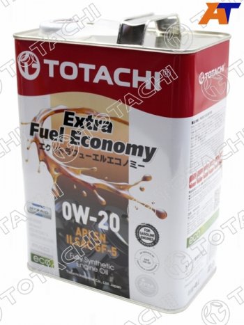 Масло моторное синтетическое TOTACHI Extra Fuel Economy 0W-20 SN, GF-5 4л TOTACHI 11404