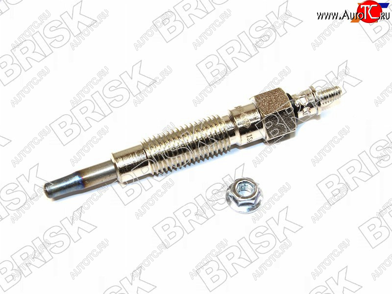 1 039 р. Свеча накала HYUNDAI STAREX 97-07MITSUBISHI CANTER 92-L200PAJERO 90-07(11V) BRISK 11S607E  с доставкой в г. Керчь