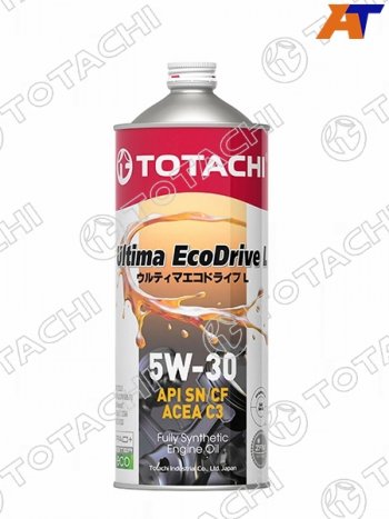 1 299 р. Масло моторное синтетическое TOTACHI Ultima Ecodrive L 5W-30 SNCF, C3 1л TOTACHI 12101  с доставкой в г. Керчь. Увеличить фотографию 1
