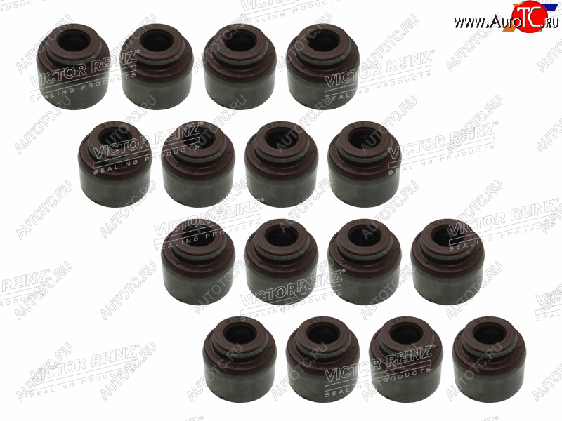 2 599 р. Колпачки маслосъемные комплект MITSUBISHI 4G134G636G726G74HYUNDAI SANTA FETERRACANKIA SORENTO VICTOR REINZ 12-52718-02  с доставкой в г. Керчь