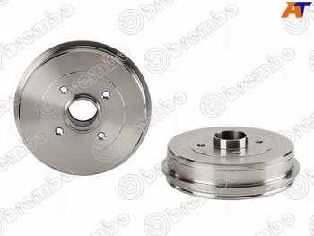 6 999 р. Барабан тормозной задний BREMBO Renault Logan 1 дорестайлинг (2004-2010)  с доставкой в г. Керчь. Увеличить фотографию 2
