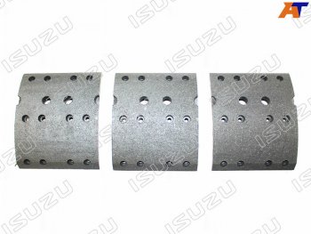 Колодки тормозные  перед      накладки  ISUZU FSR90 ISUZU 1-47126-161-0