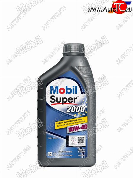 619 р. Масло моторное полусинтетическое MOBIL SUPER 2000 X1 10W-40 GSP SN PLUS, SNCF, A3B3 1L             MOBIL 152569  с доставкой в г. Керчь