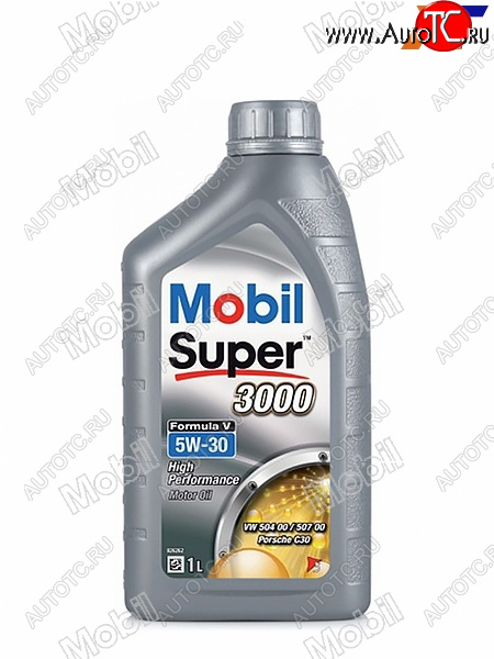 1 199 р. Масло моторное синтетическое MOBIL Super 3000 Formula V 5W-30, SN, C2, C3 1л                         MOBIL 153454  с доставкой в г. Керчь