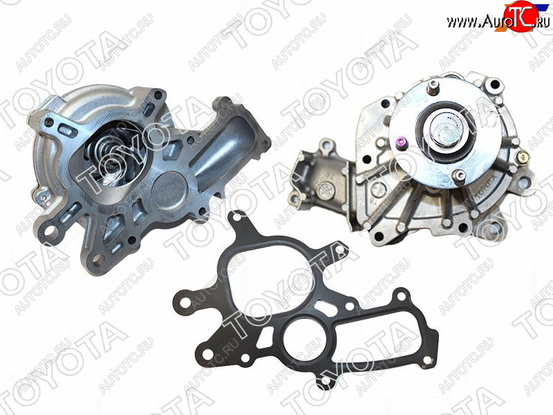 12 549 р. Насос водяного охлаждения SAT Toyota Land Cruiser J70 3 дв. 2-ой рестайлинг (1999-2004)  с доставкой в г. Керчь