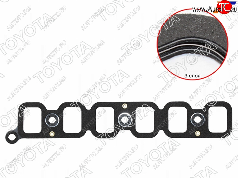 1 299 р. Прокладка впускного коллектора 1HDFTE LAND CRUISER J7#J8#J10# 98- TOYOTA 17171-17030  с доставкой в г. Керчь