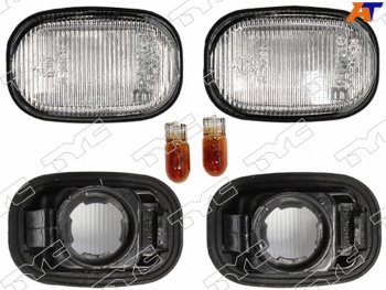499 р. Поворот в крыло TOYOTA COROLLA 120RAV4 10, 20PROBOX белый комплект  LH+RH                          TYC 18-3543-A4-5Z  с доставкой в г. Керчь. Увеличить фотографию 1