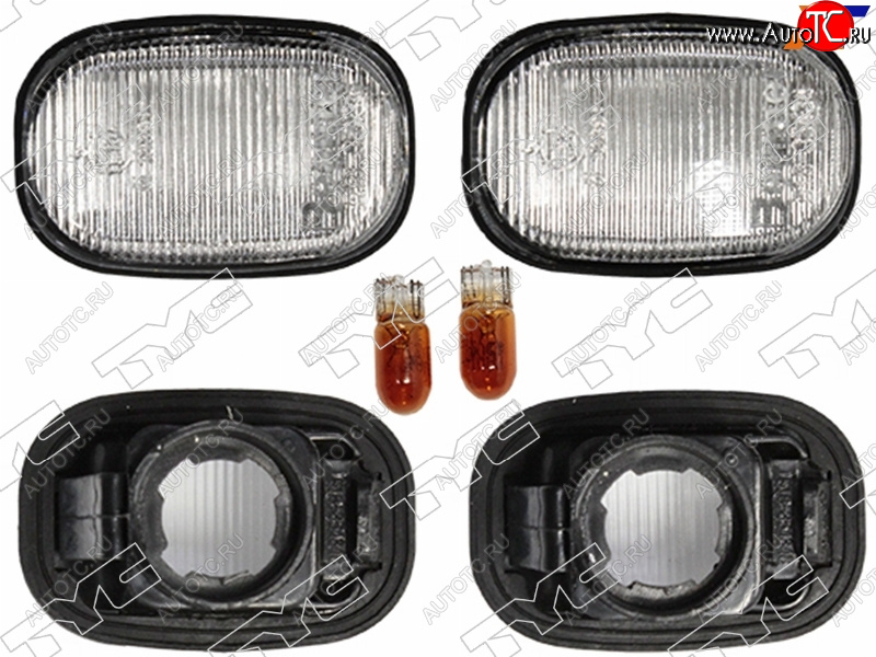 499 р. Поворот в крыло TOYOTA COROLLA 120RAV4 10, 20PROBOX белый комплект  LH+RH                          TYC 18-3543-A4-5Z  с доставкой в г. Керчь