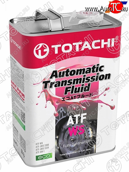5 349 р. Масло трансмиссионное синтетическое TOTACHI ATF WS 4л TOTACHI 20804  с доставкой в г. Керчь