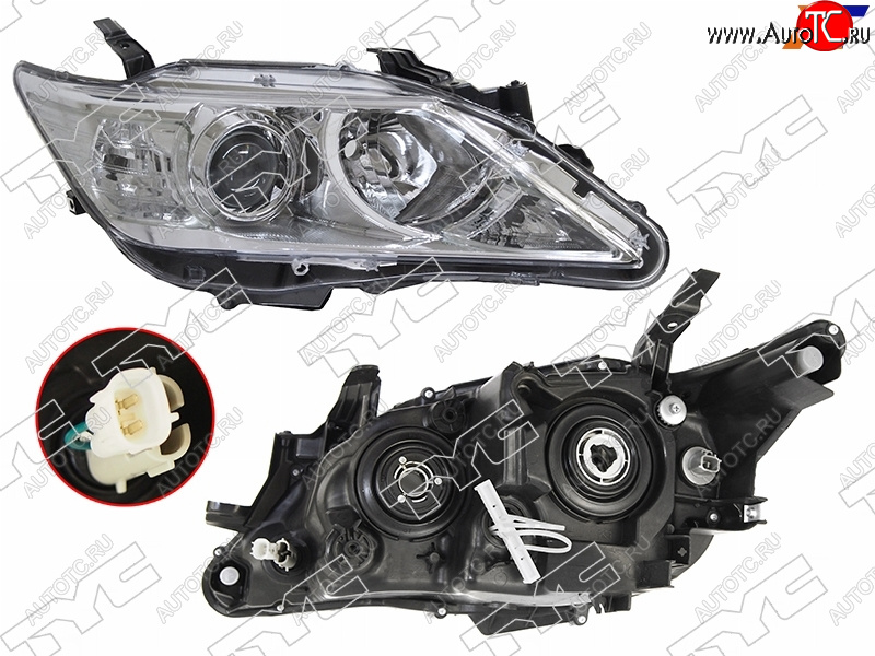 11 899 р. Фара Toyota Camry (XV50) 11-14  Camry UAEUSA 11-14 (Справа) TYC 20-F937-A5-2B  с доставкой в г. Керчь
