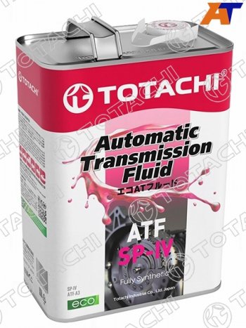 4 649 р. Масло трансмиссионное синтетическое TOTACHI ATF SP-IV 4л TOTACHI 21004  с доставкой в г. Керчь. Увеличить фотографию 1