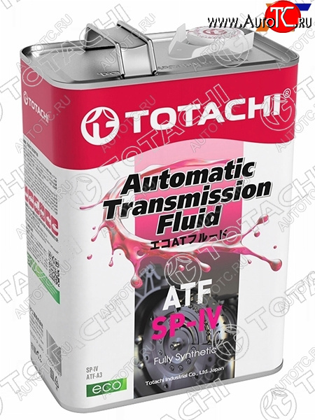 4 649 р. Масло трансмиссионное синтетическое TOTACHI ATF SP-IV 4л TOTACHI 21004  с доставкой в г. Керчь