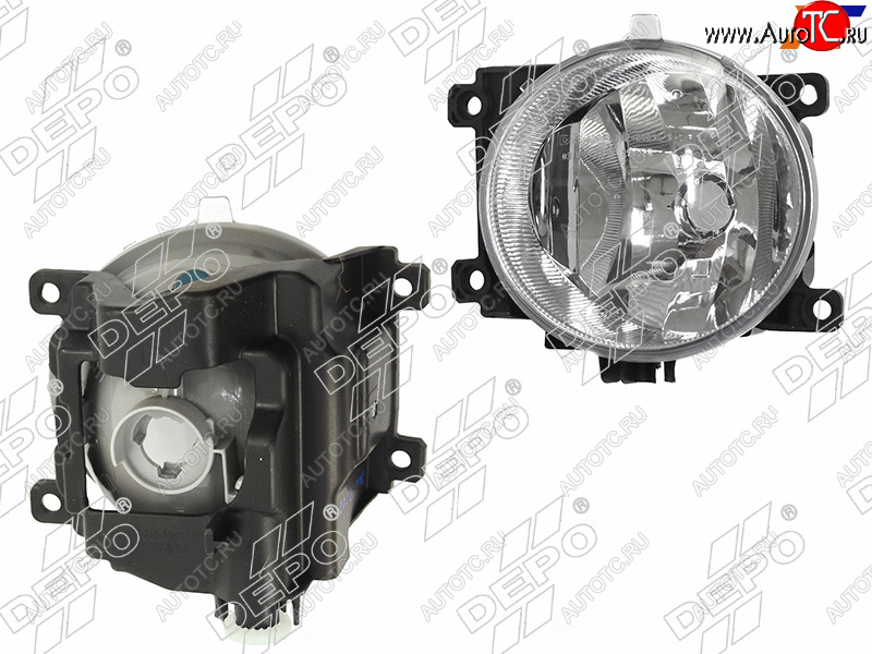 3 399 р. Фара противотуманная (Слева) Toyota Land Cruiser (J200) 07-21  RAV4 (XA40) 12-19  Estima 06-16 DEPO 212-2089L-UQ  с доставкой в г. Керчь
