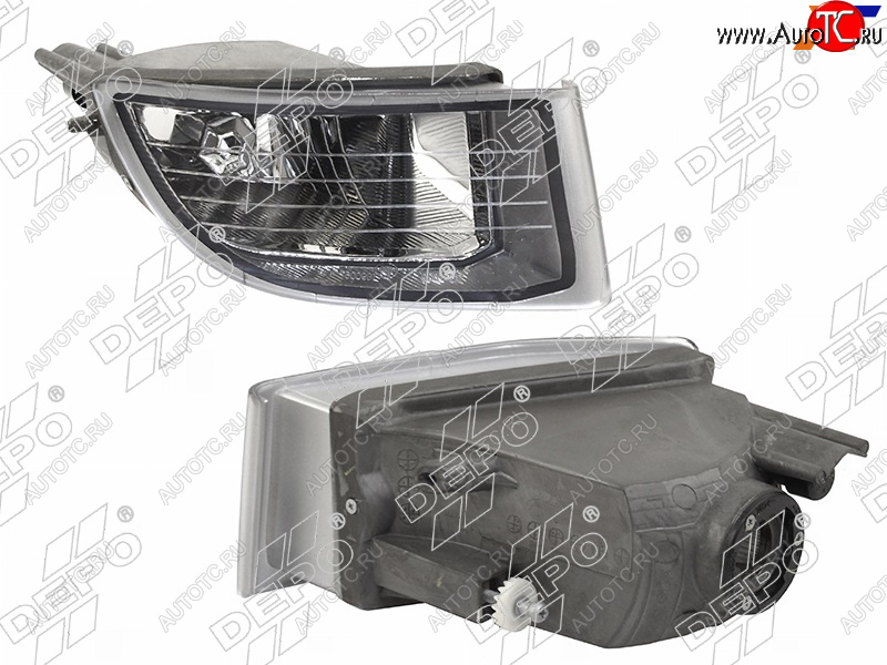 5 899 р. Фара противотуманная (Справа) Toyota Land Cruiser Prado (J120) 02-09 DEPO 212-2039R-UE  с доставкой в г. Керчь