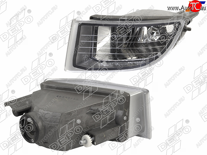 5 899 р. Фара противотуманная (Слева) Toyota Land Cruiser Prado (J120) 02-09 DEPO 212-2039L-UE  с доставкой в г. Керчь
