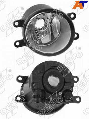 2 599 р. Фара противотуманная (Справа) Toyota Allion (T260) 07-21  Avensis (T250,T270) 03-18  Camry (XV40,X DEPO 212-2052R-UE  с доставкой в г. Керчь. Увеличить фотографию 1