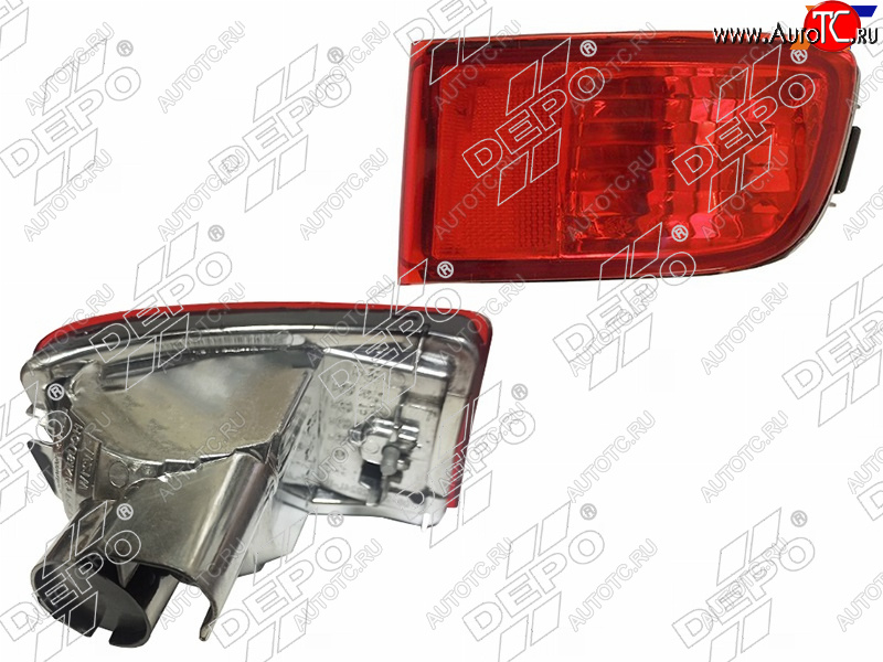 1 459 р. Отражатель Toyota Land Cruiser Prado (J120) 02-09  4Runner 02-09  Hilux Surf 02-09 (Сзади Справа) DEPO 212-2924R-E  с доставкой в г. Керчь