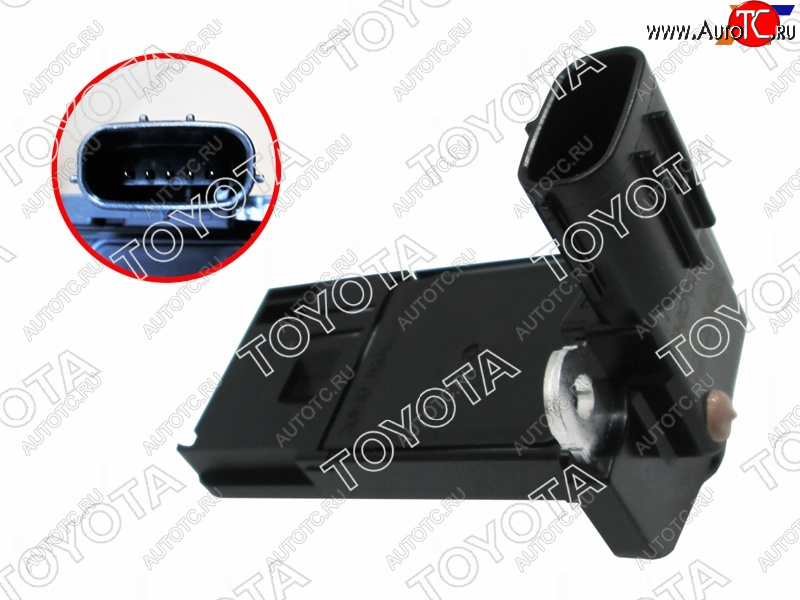 8 599 р. Датчик расхода воздуха TOYOTA HILUXPRADOHIACE 02- 1-2TR3RZ2UZ1UR3UR TOYOTA 22204-75030  с доставкой в г. Керчь
