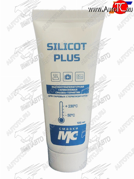 1 799 р. Высокотемпературная силиконовая смазка-герметик Silicot Plus 100мл                                   VMPAUTO 2304  с доставкой в г. Керчь