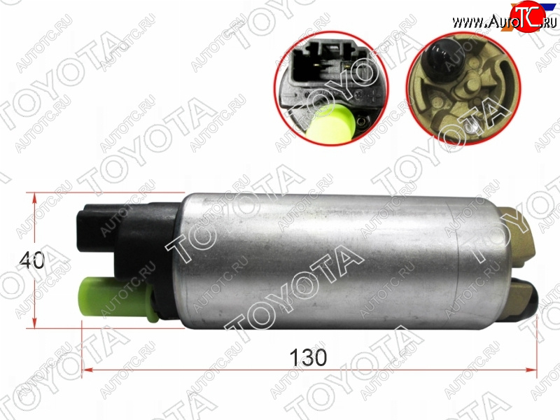 34 549 р. Насос топливный 2JZGE1FZFE CROWNLAND CRUISERGS300LX450 95-                                       TOYOTA 23221-66040  с доставкой в г. Керчь