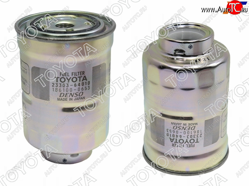 4 199 р. Фильтр топливный TOYOTA 1KZ1HZ1HD1KD2KD1CD2L3L2C5LE1AD1ND TOYOTA 23303-64010  с доставкой в г. Керчь