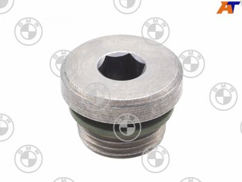 148 р. Пробка поддона АКПП BMW 3-SERIES F30 12-/5-SERIES F10/F11 10-16/X3 F25 10-17/X5 F15 14-/X6 E71 08-14 BMW 24117552349 BMW 24117552349  с доставкой в г. Керчь. Увеличить фотографию 1
