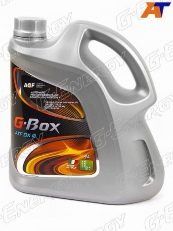 3 599 р. Масло трансмиссионное синтетическое G-BOX ATF DEX III 4л Декстрон 3 G-ENERGY 253651715  с доставкой в г. Керчь. Увеличить фотографию 1