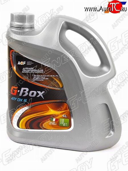 3 599 р. Масло трансмиссионное синтетическое G-BOX ATF DEX III 4л Декстрон 3 G-ENERGY 253651715  с доставкой в г. Керчь