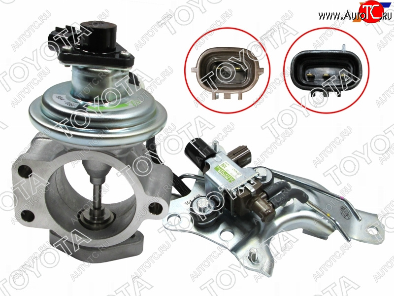 22 399 р. Клапан рециркуляции отработанных газов (EGR) TOYOTA PRADOHILUXDYNAHIACE 1KD-FTV TOYOTA 25800-30190  с доставкой в г. Керчь