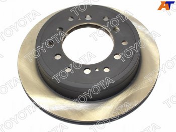 12 649 р. Задний тормозной диск TOYOTA Toyota Land Cruiser Prado J150 1-ый рестайлинг (2013-2017)  с доставкой в г. Керчь. Увеличить фотографию 2