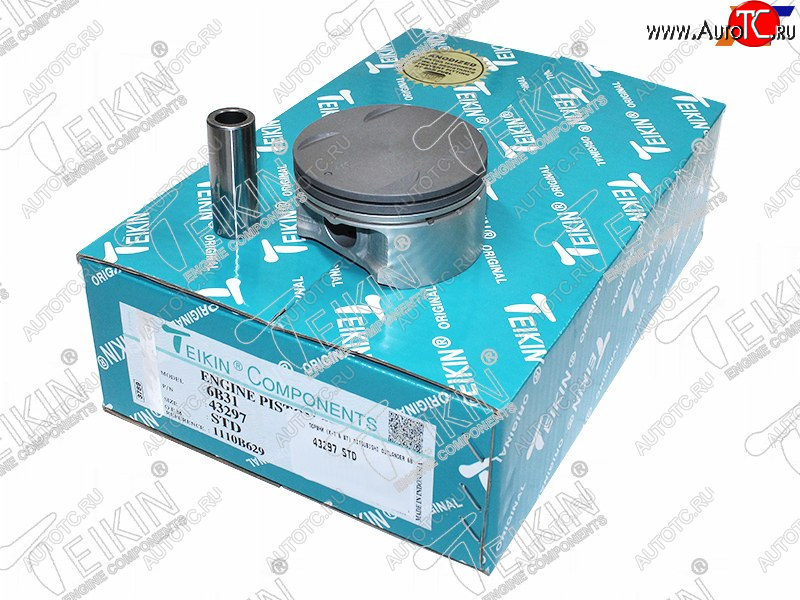 12 549 р. Комплект поршней с пальцами TEIKIN (6B31)  Mitsubishi Outlander  CW0W (2005-2012) дорестайлинг, рестайлинг  с доставкой в г. Керчь