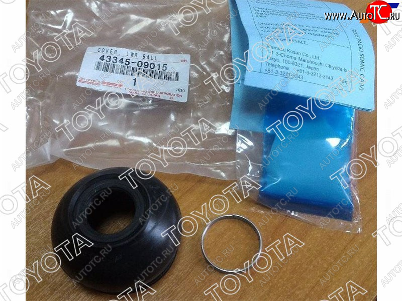 999 р. Пыльник нижней шаровой опоры TOYOTA LAND CRUISER 200LX570 15- TOYOTA 43345-09015  с доставкой в г. Керчь