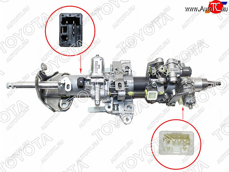 101 999 р. Колонка рулевая TOYOTA LAND CRUISER 200 07- (с регулировкой и памятью) TOYOTA 45810-60082  с доставкой в г. Керчь