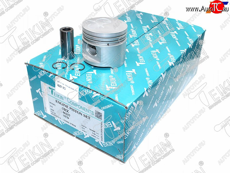 13 249 р. Комплект поршней с пальцами TEIKIN ()  Toyota Land Cruiser  78 (1990-1996)  с доставкой в г. Керчь
