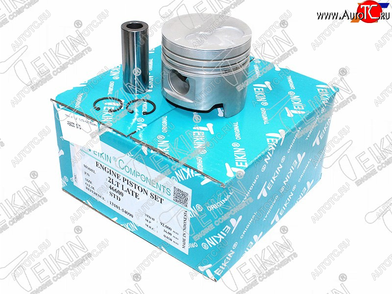7 649 р. Поршень (к-т 4 шт без охлаждения) TOYOTA HIACEREGIUSACEHILUX 2L-T2L-TE 89-93 TEIKIN 46600 STD  с доставкой в г. Керчь