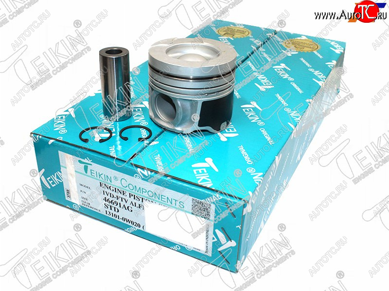 31 999 р. Поршень (к-т 8 шт с охлаждением) TOYOTA LAND CRUISER 200 1VD-FTV 07- TEIKIN 46691AG STD  с доставкой в г. Керчь