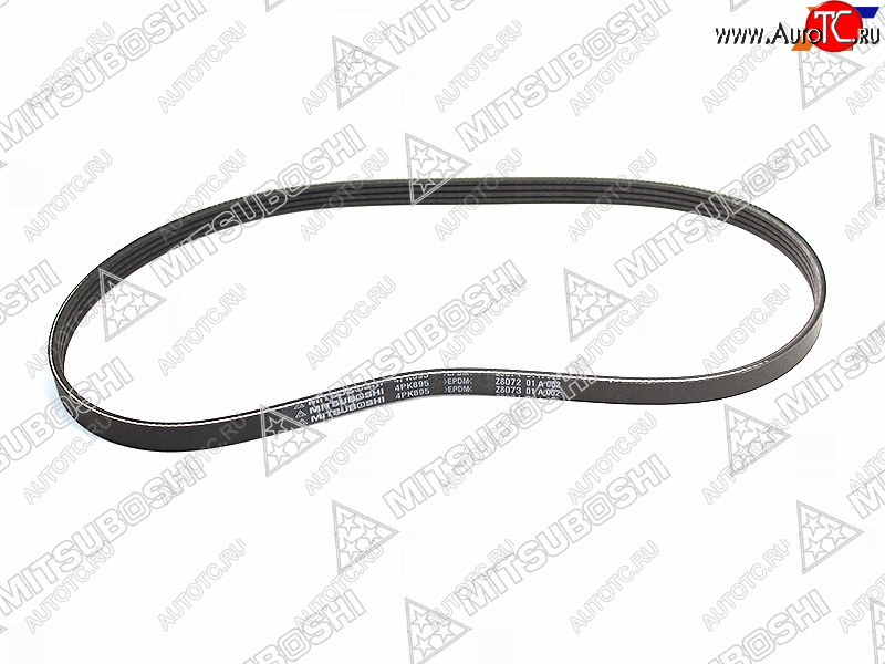 419 р. Ремень поликлиновой HONDA CR-V B20B (PS)SUBARU EJ20EJ25 FORESTER SF#SG# (AC)HYUNDAI GETZ 1.3 02- MITSUBOSHI 4PK895  с доставкой в г. Керчь