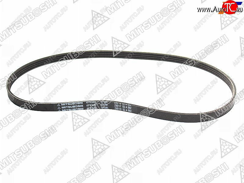 449 р. Ремень поликлиновой TOYOTA 5E-FE EL5#EXZ1# (PS)MITSUBISHI 4G6#SUZUKI G16AM15AM18A MITSUBOSHI 4PK940  с доставкой в г. Керчь