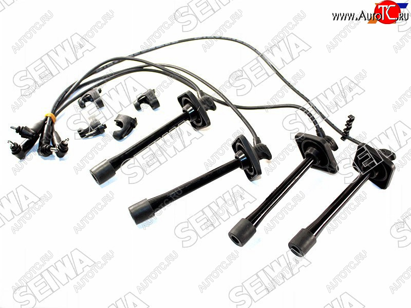 2 799 р. Провода высоковольтные TOYOTA CALDINA 92-96 3S5S-FE  (квадратн. резин.)                             SEIWA 50012  с доставкой в г. Керчь