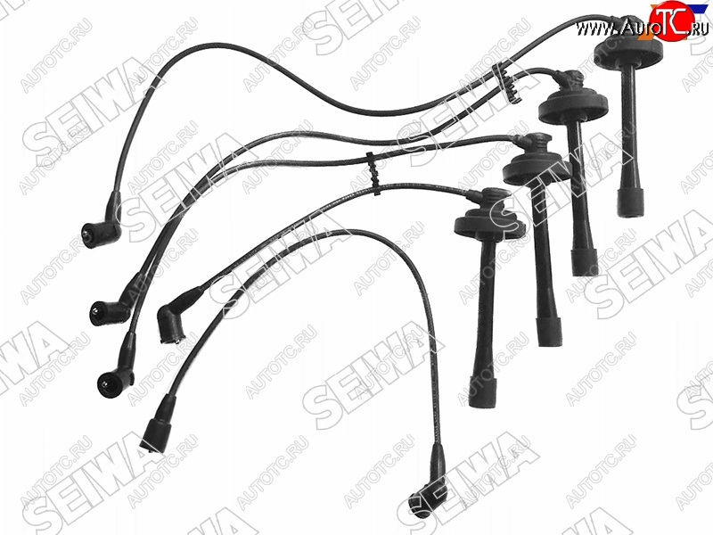2 759 р. Провода высоковольтные TOYOTA CAMRYVISTA SV3# 90-92 3S4S-FE (кругл. резин.) SEIWA 50072  с доставкой в г. Керчь