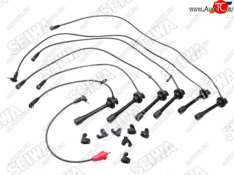 3 799 р. Провода высоковольтные TOYOTA LAND CRUISER FJ80FZJ80 1FZ-FE (кругл. резин.) SEIWA 50067  с доставкой в г. Керчь