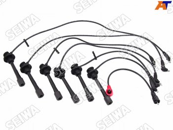 4 199 р. Провода высоковольтные TOYOTA  MARK2CHASER GX10# 96-01 1G-FE (кругл. резин.) SEIWA 50078  с доставкой в г. Керчь. Увеличить фотографию 1