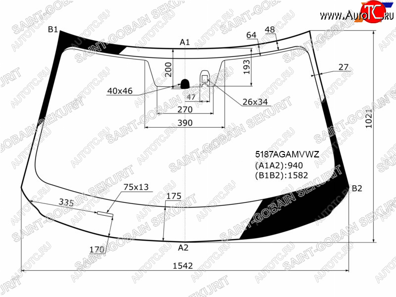28 749 р. Стекло лобовое (Датчик дождя Молдинг) SAINT-GOBAIN SEKURIT Mazda CX-5 KF (2016-2025)  с доставкой в г. Керчь