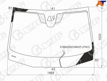 16 999 р. Стекло лобовое (Обогрев щеток Камера Датчик дождя Молдинг) Mazda 3 18- XYG 5188AGNCHMVZ LFW/X  с доставкой в г. Керчь. Увеличить фотографию 1