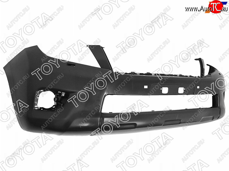 35 899 р. Бампер передний (под омыватели) TOYOTA  Toyota Land Cruiser Prado  J150 (2009-2013) дорестайлинг (Неокрашенный)  с доставкой в г. Керчь